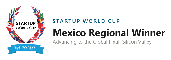 Startup World Cup Mexico Regional Winner, advancing to the Global Final in Silicon Valley